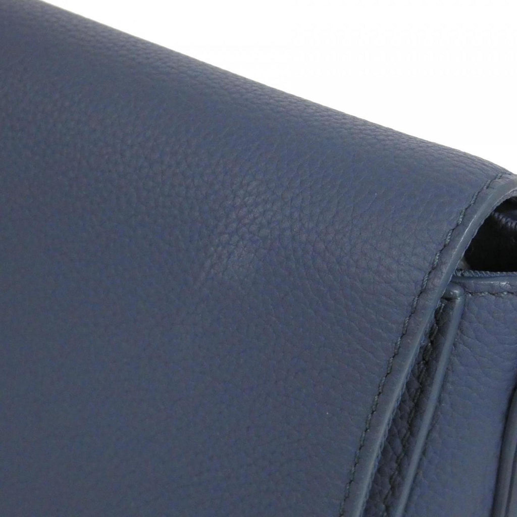 Louis Vuitton Blue Leather Shoulder Bag