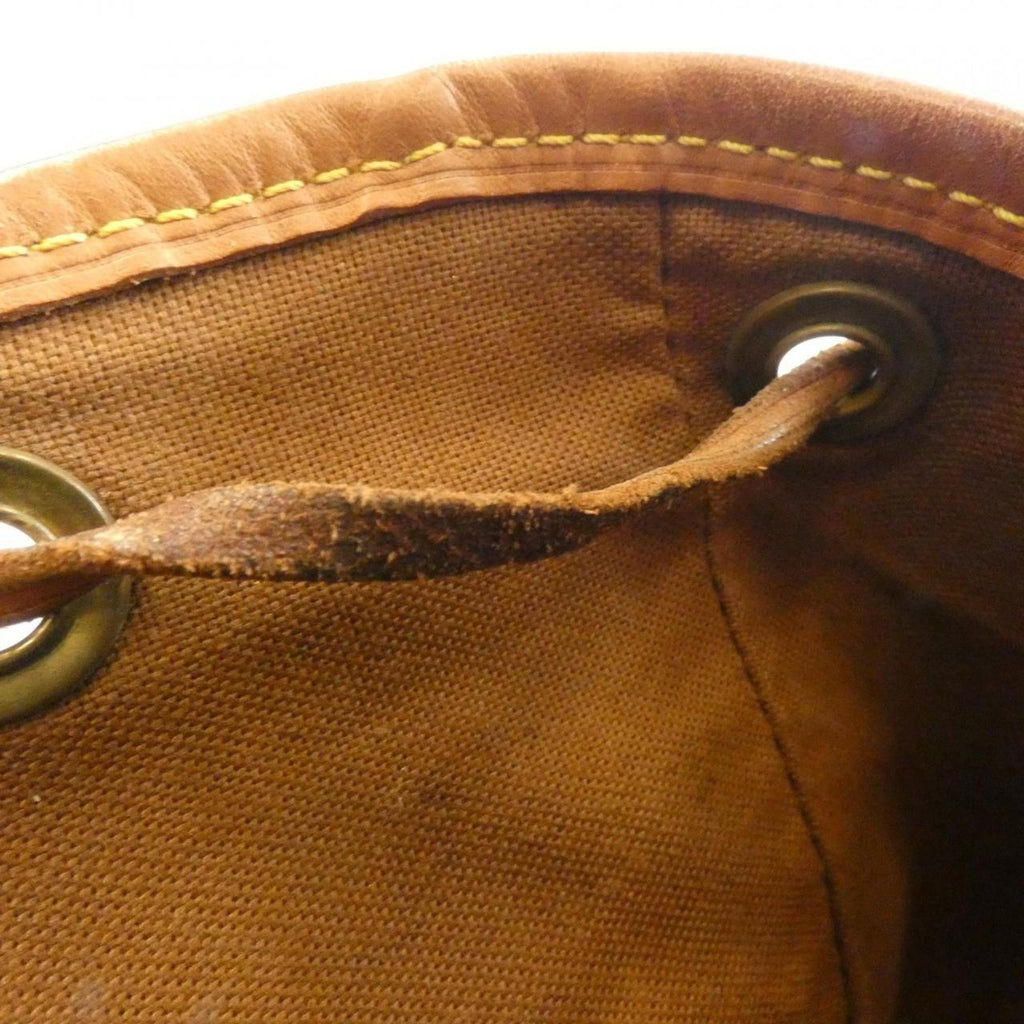 Louis Vuitton Marron Coated Canvas Backpack