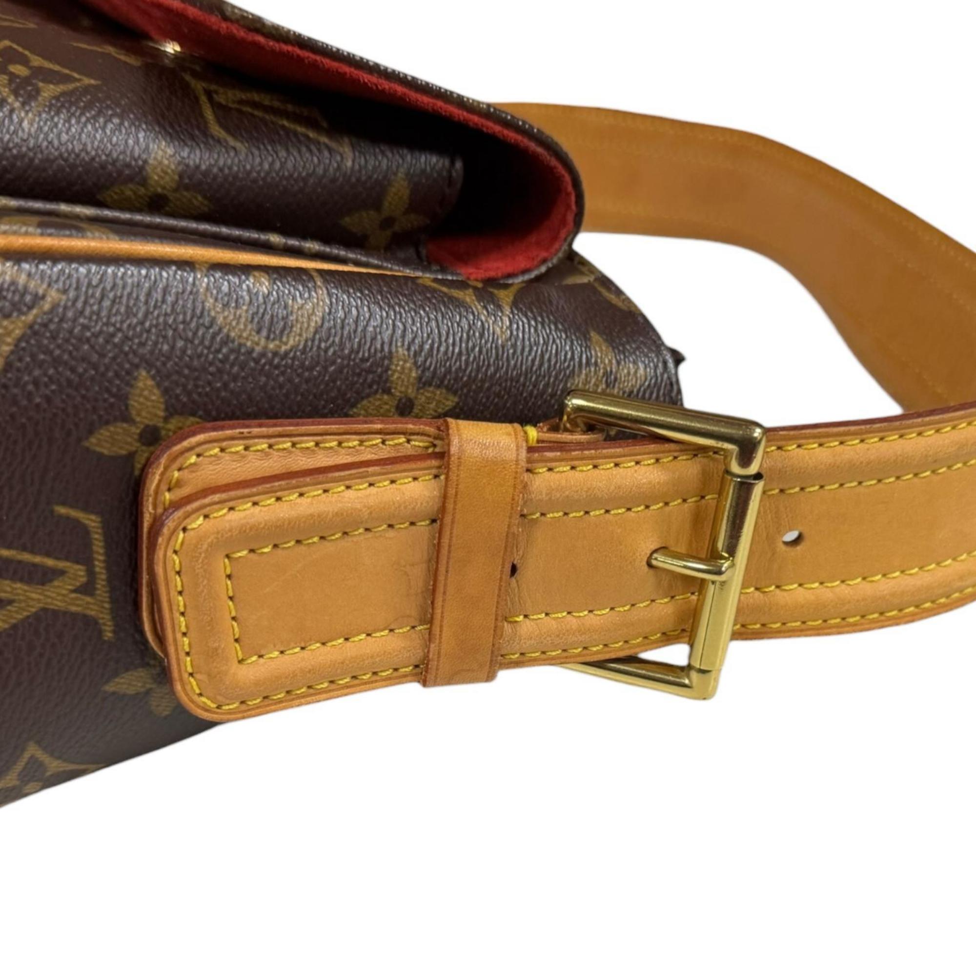 Louis Vuitton Brown Monogram Shoulder Bag