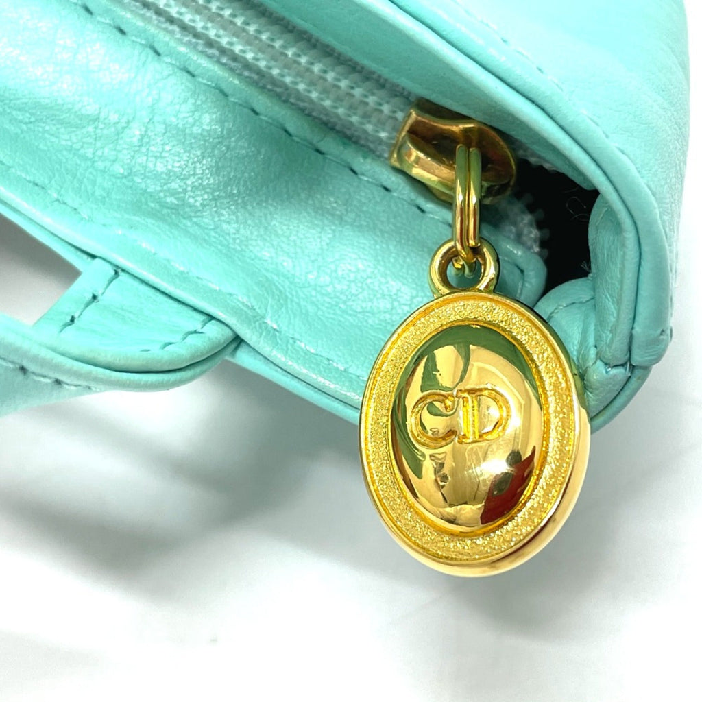 Christian Dior Blue Leather Handbag (Pre-Owned)
