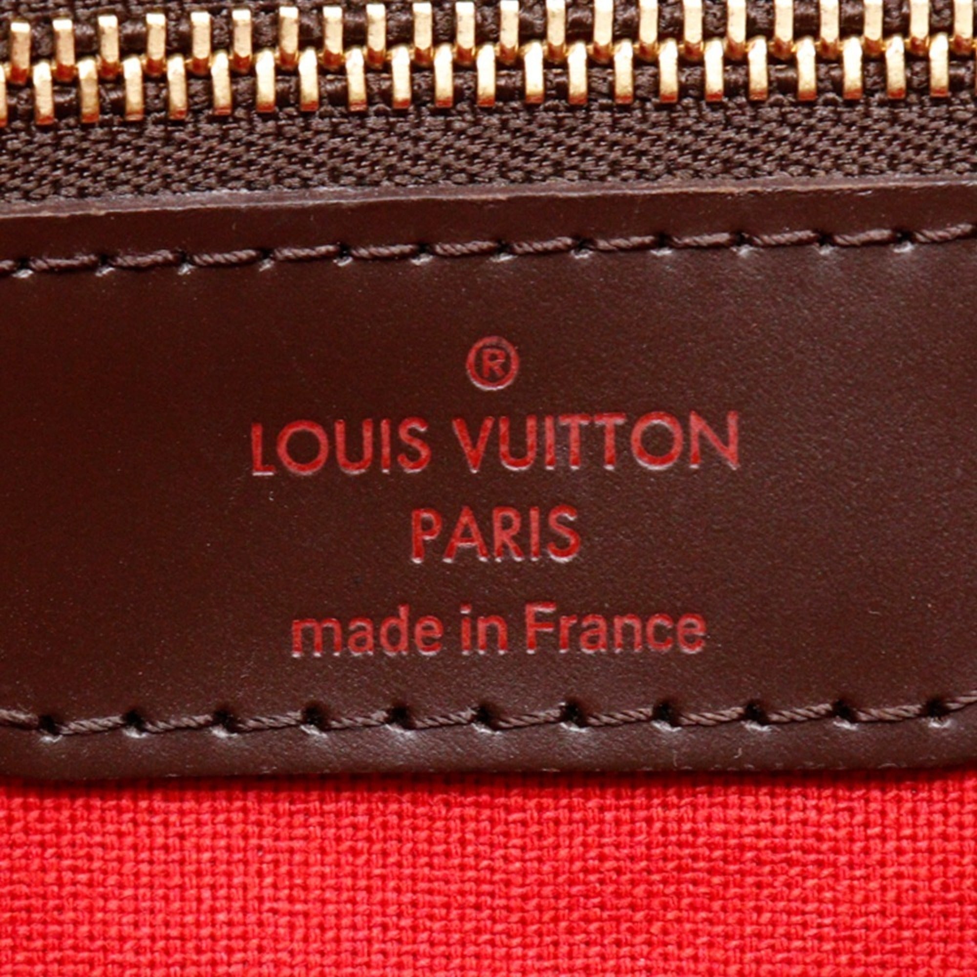 Louis Vuitton Brown Damier Canvas Tote Bag