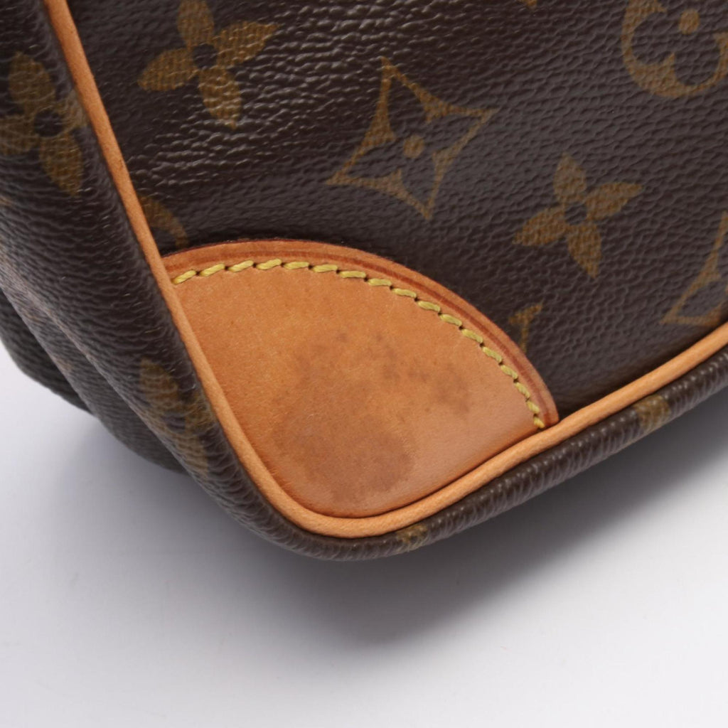Louis Vuitton Brown Monogram Coated Canvas Shoulder Bag