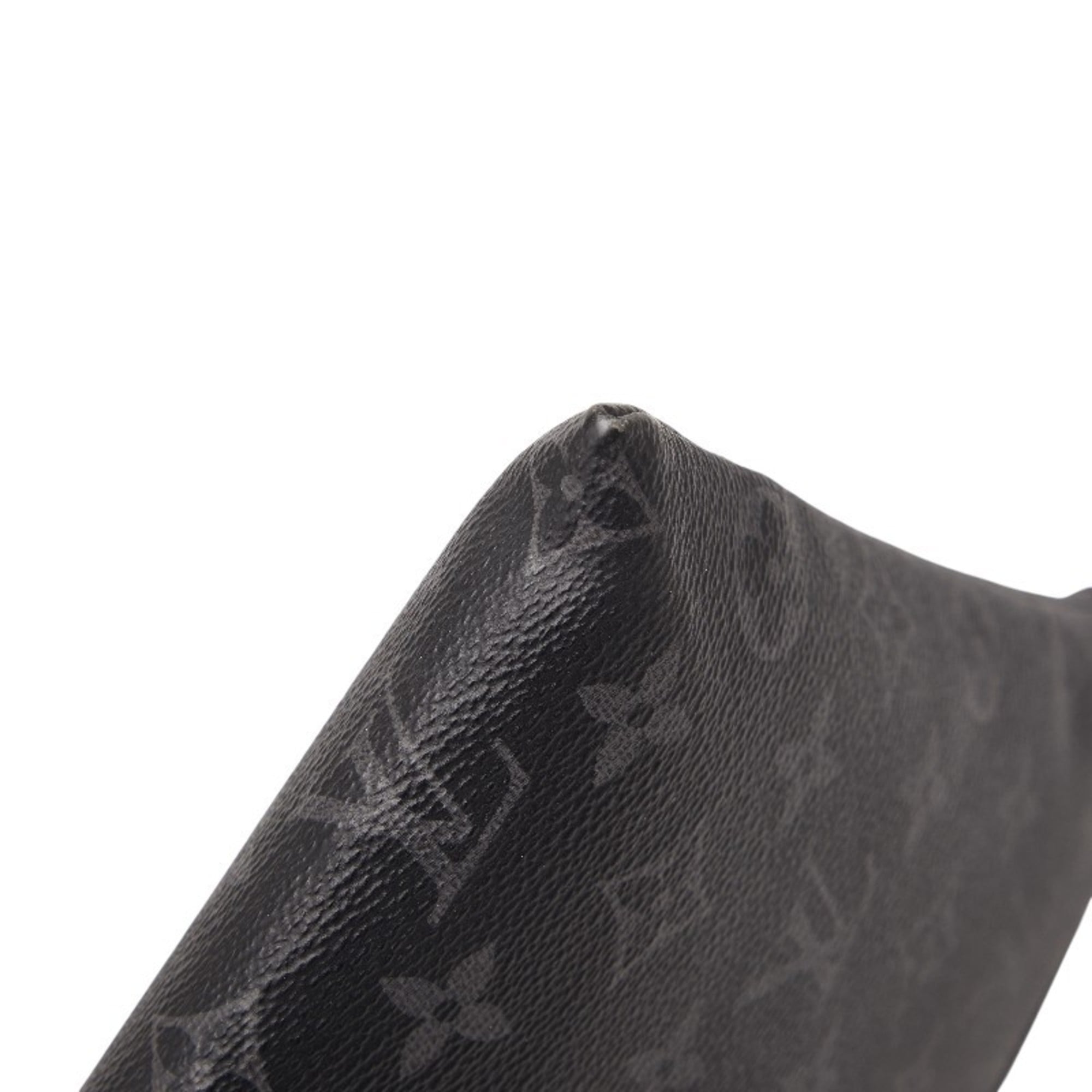 Louis Vuitton Black Pvc Leather Clutch Bag Pochette