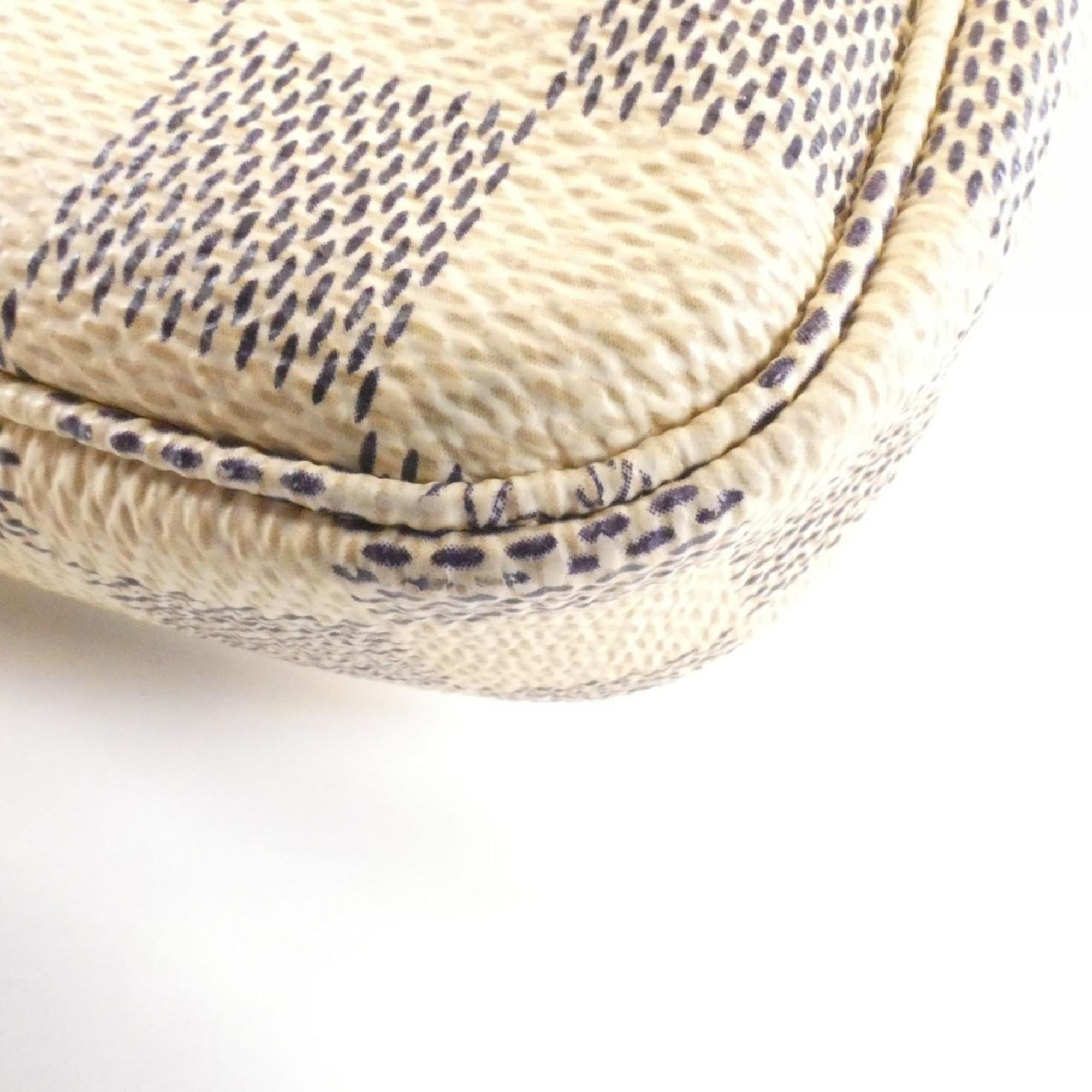 Louis Vuitton Azur Coated Canvas Pochette Pouch