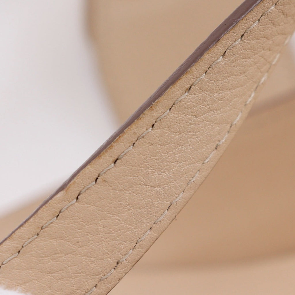 Louis Vuitton Mahina Beige Opal Mahina Leather Handbag