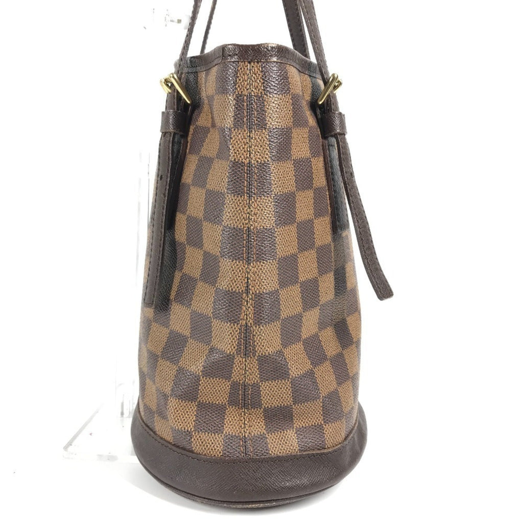 Louis Vuitton Brown Damier Canvas Ebene Damier Canvas Pouch Shoulder Bag Tote Bag