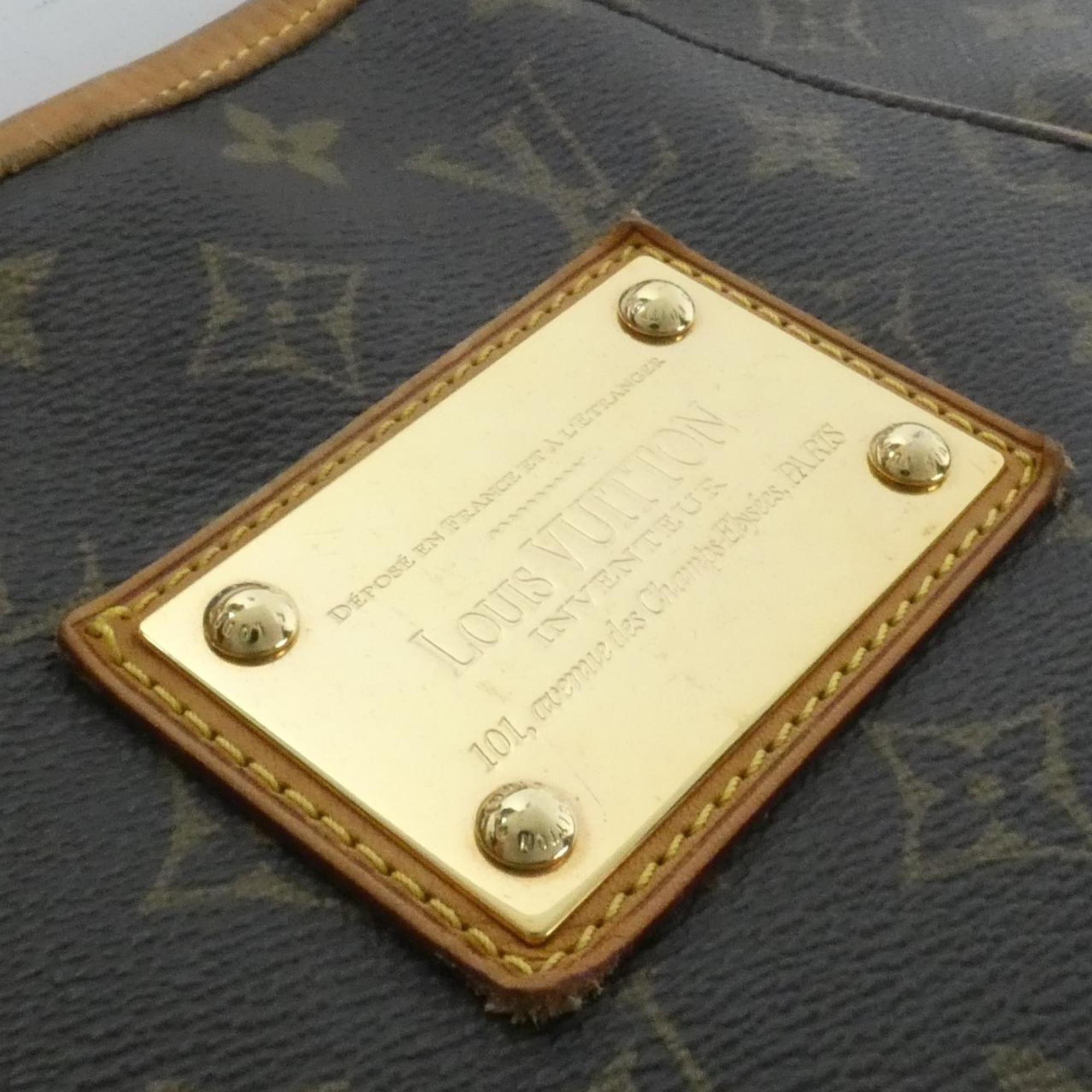 Louis Vuitton Brown Coated Canvas Shoulder Bag