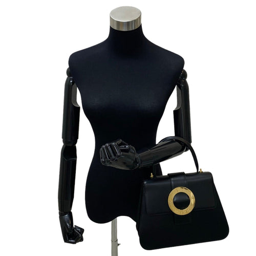 Celine Black Leather Handbag Shoulder Bag