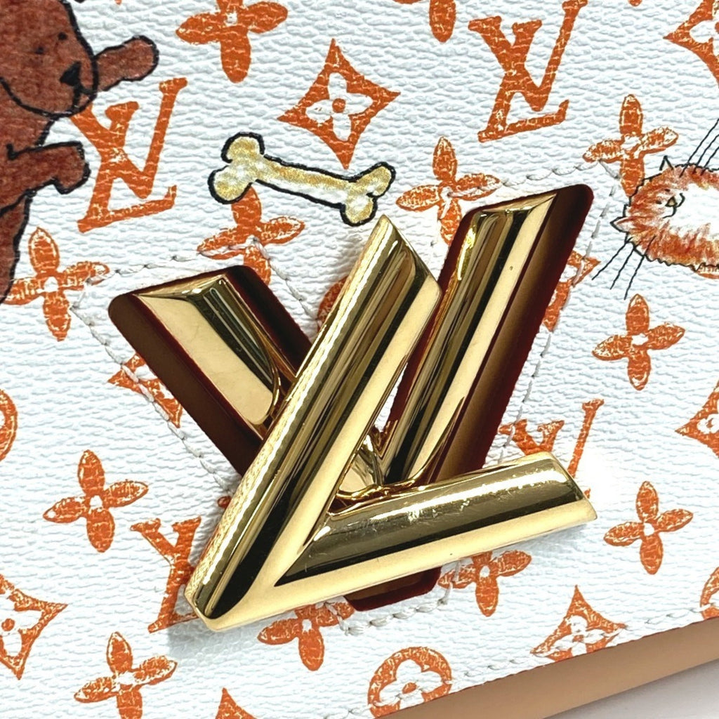 Louis Vuitton Blanc White Monogram Shoulder Bag