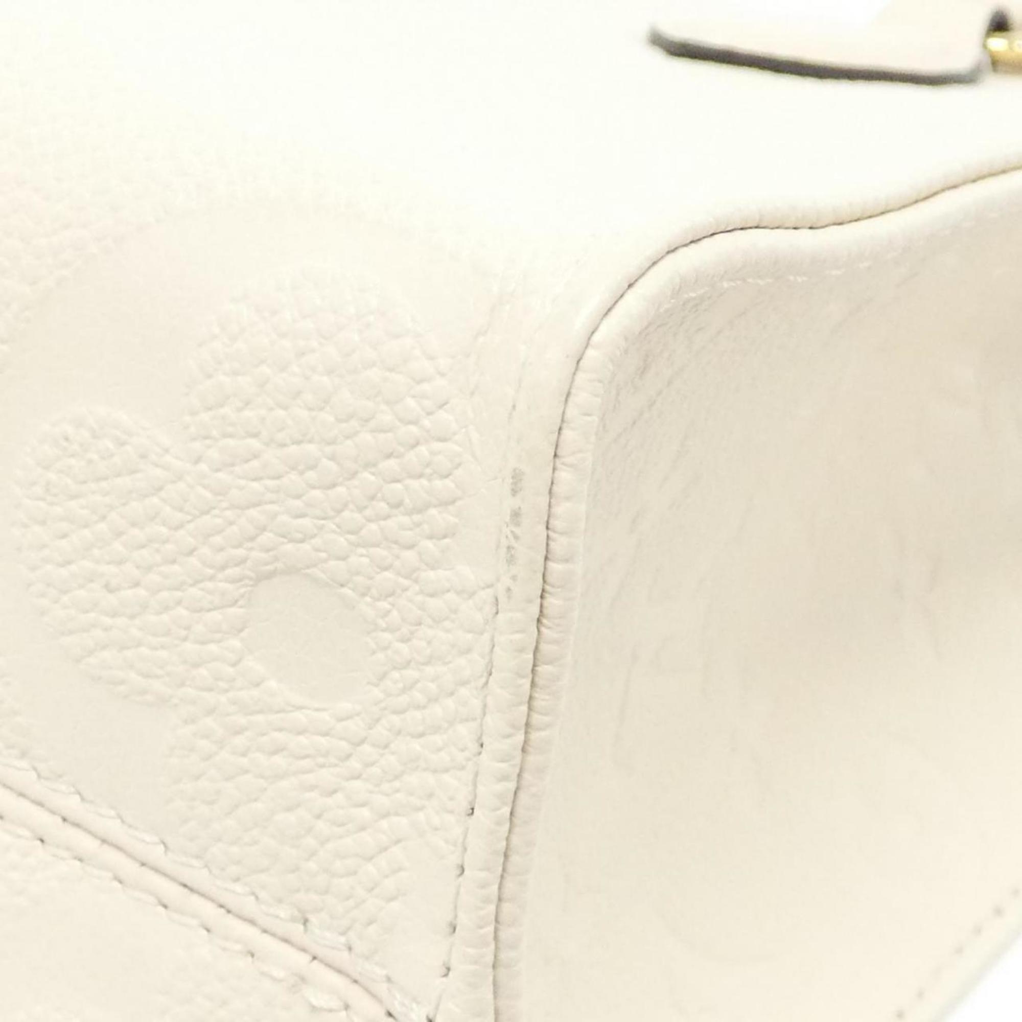 Louis Vuitton Beige Leather Handbag