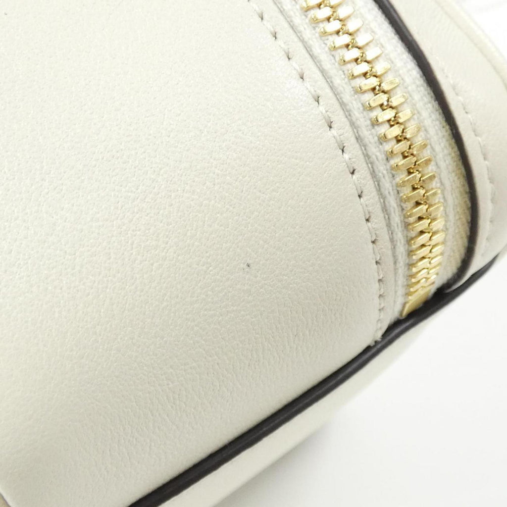 Gucci White Leather Handbag (Pre-Owned)