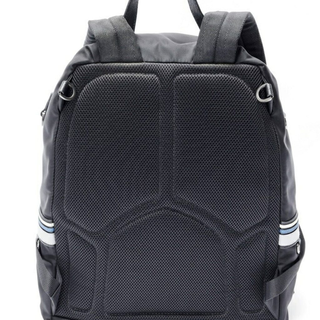 Prada Black Leather Backpack