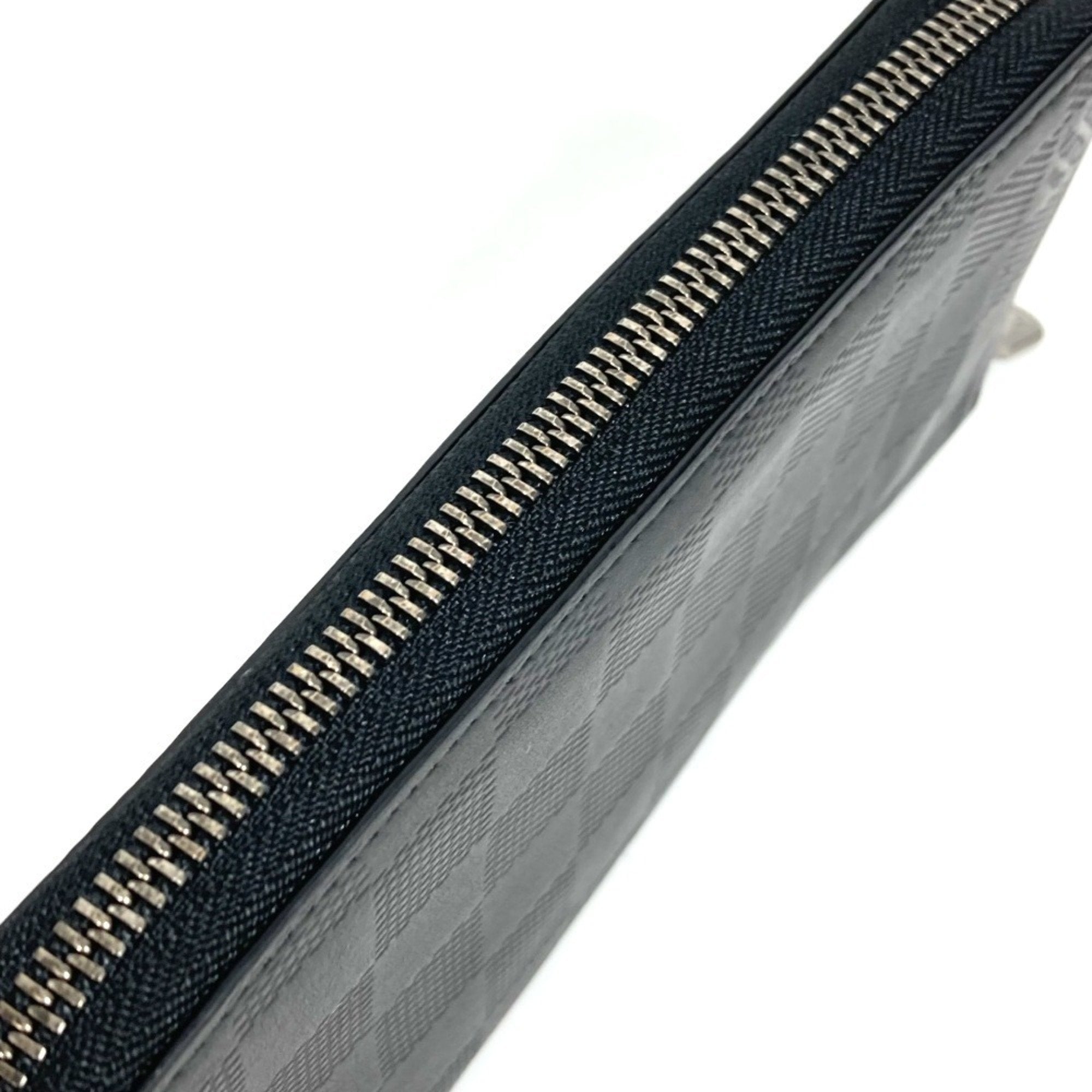 Louis Vuitton Black Infini Onyx Damier Infini Long Wallet