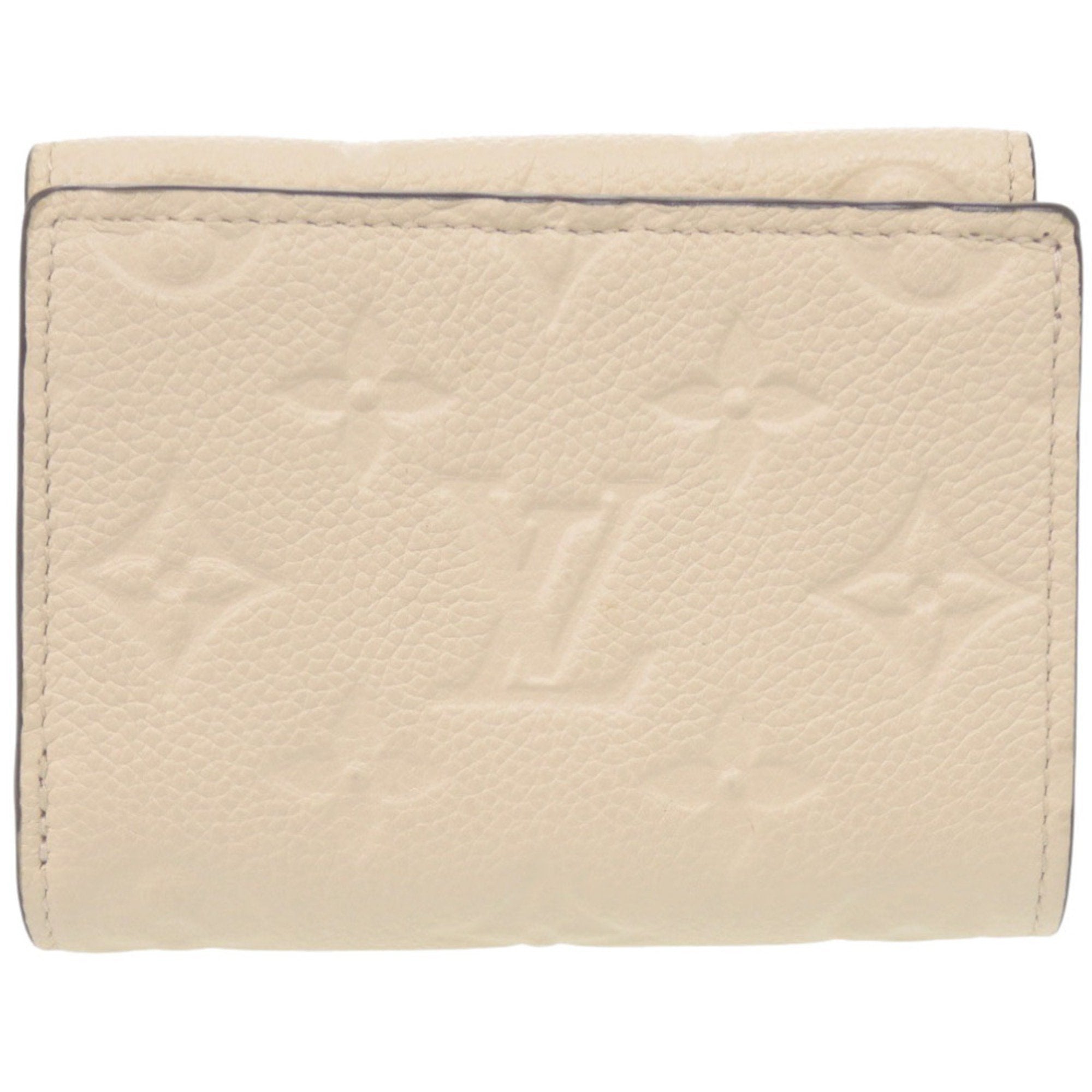 Louis Vuitton Monogram Empreinte Gold Monogram White Monogram Empreinte Wallet (Tri-Fold)