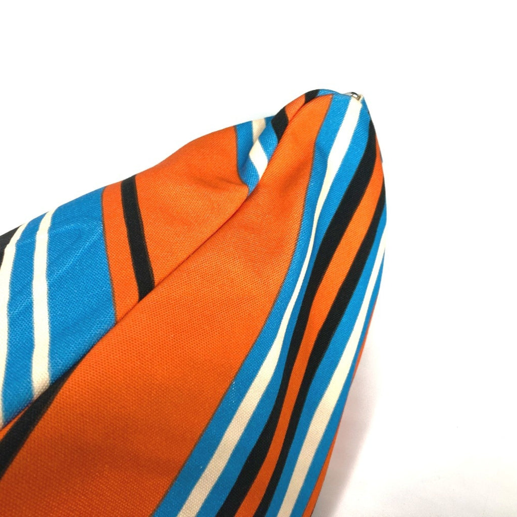 Prada Orange Cloth Shoulder Bag