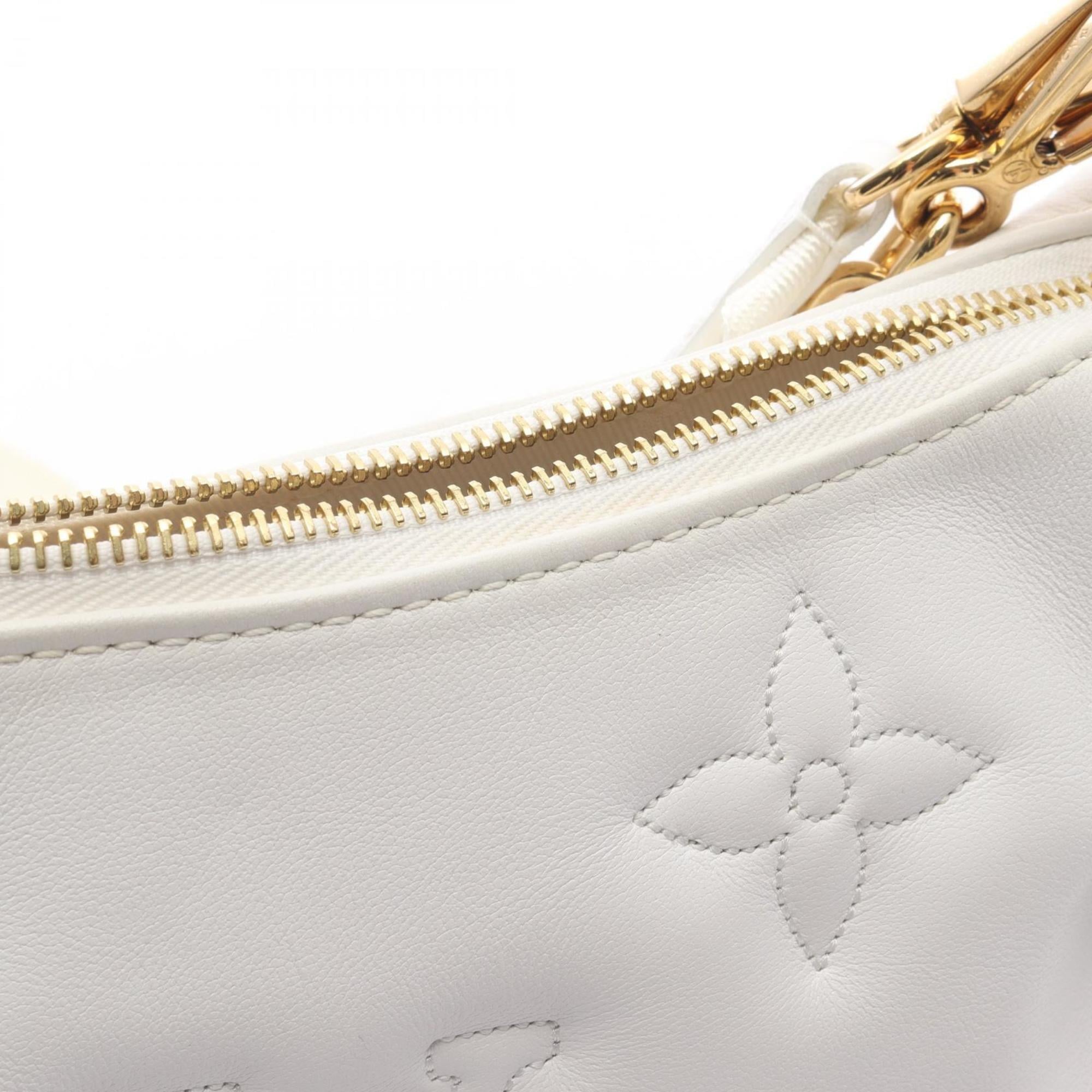 Louis Vuitton White Leather Handbag
