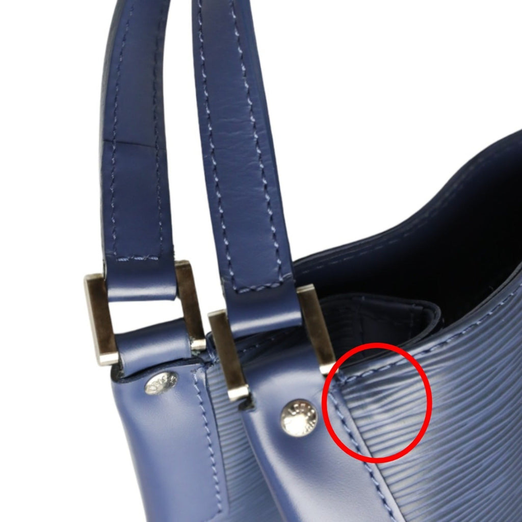 Louis Vuitton Epi Blue Epi Leather Shoulder Bag