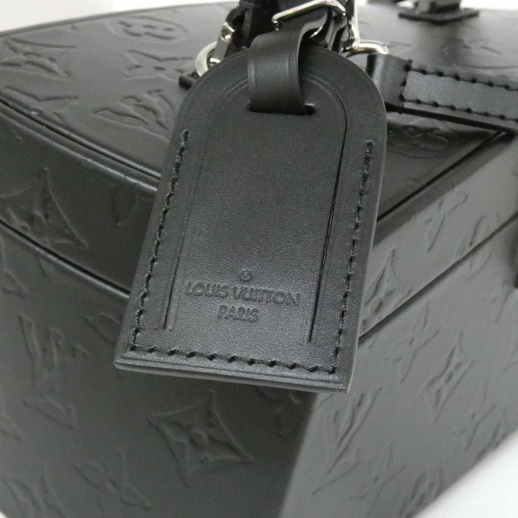 Louis Vuitton Black Leather Handbag