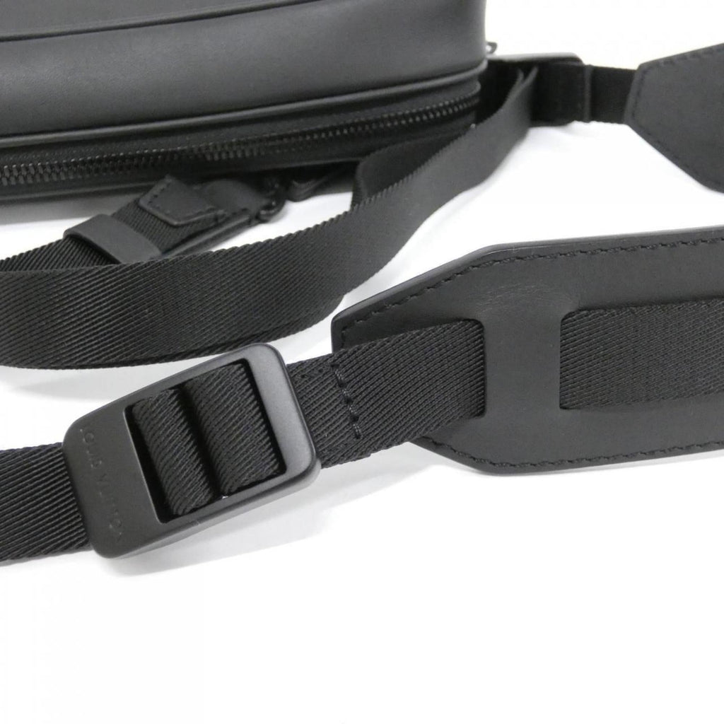 Louis Vuitton Black Gris Nylon Shoulder Bag