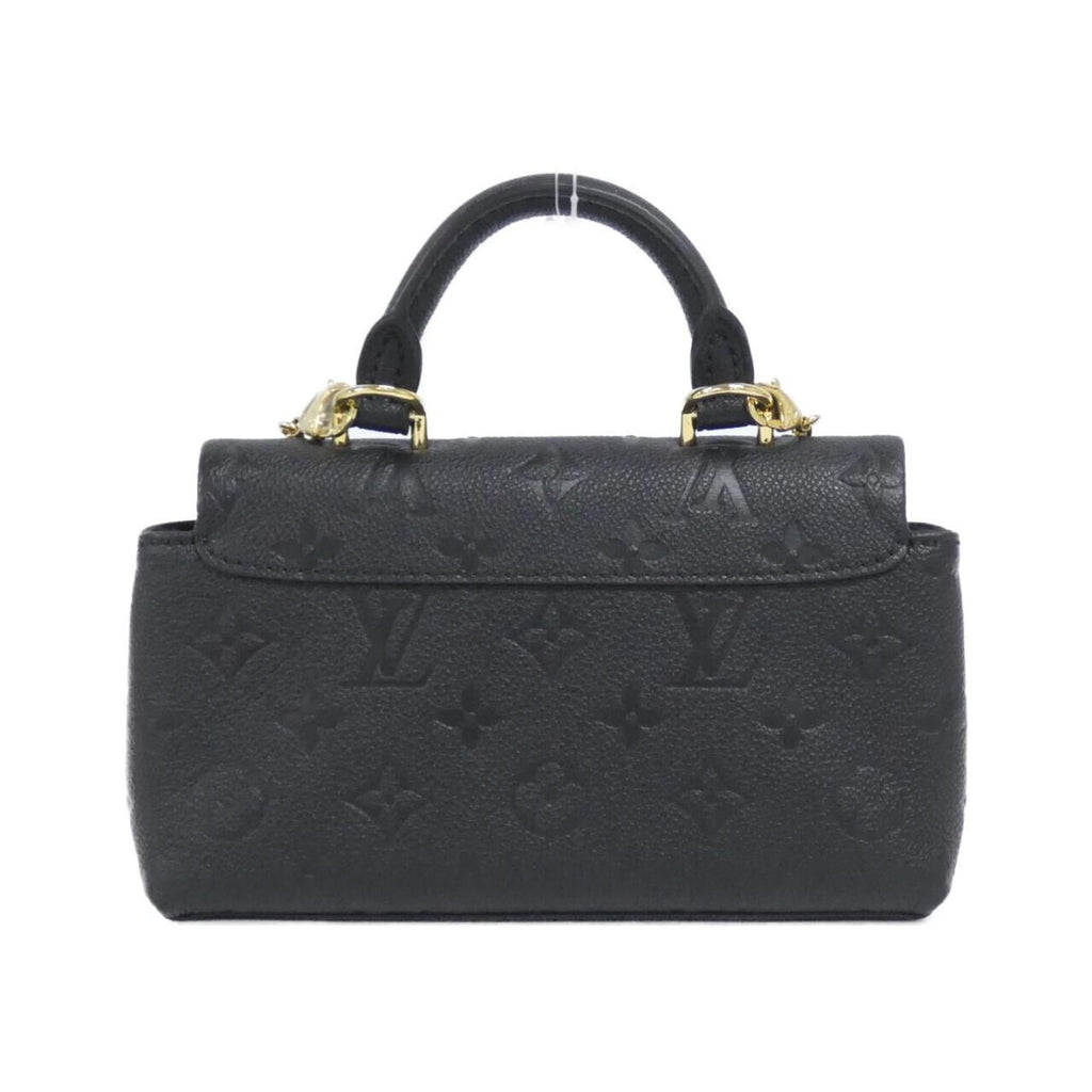 Louis Vuitton Black Leather Handbag