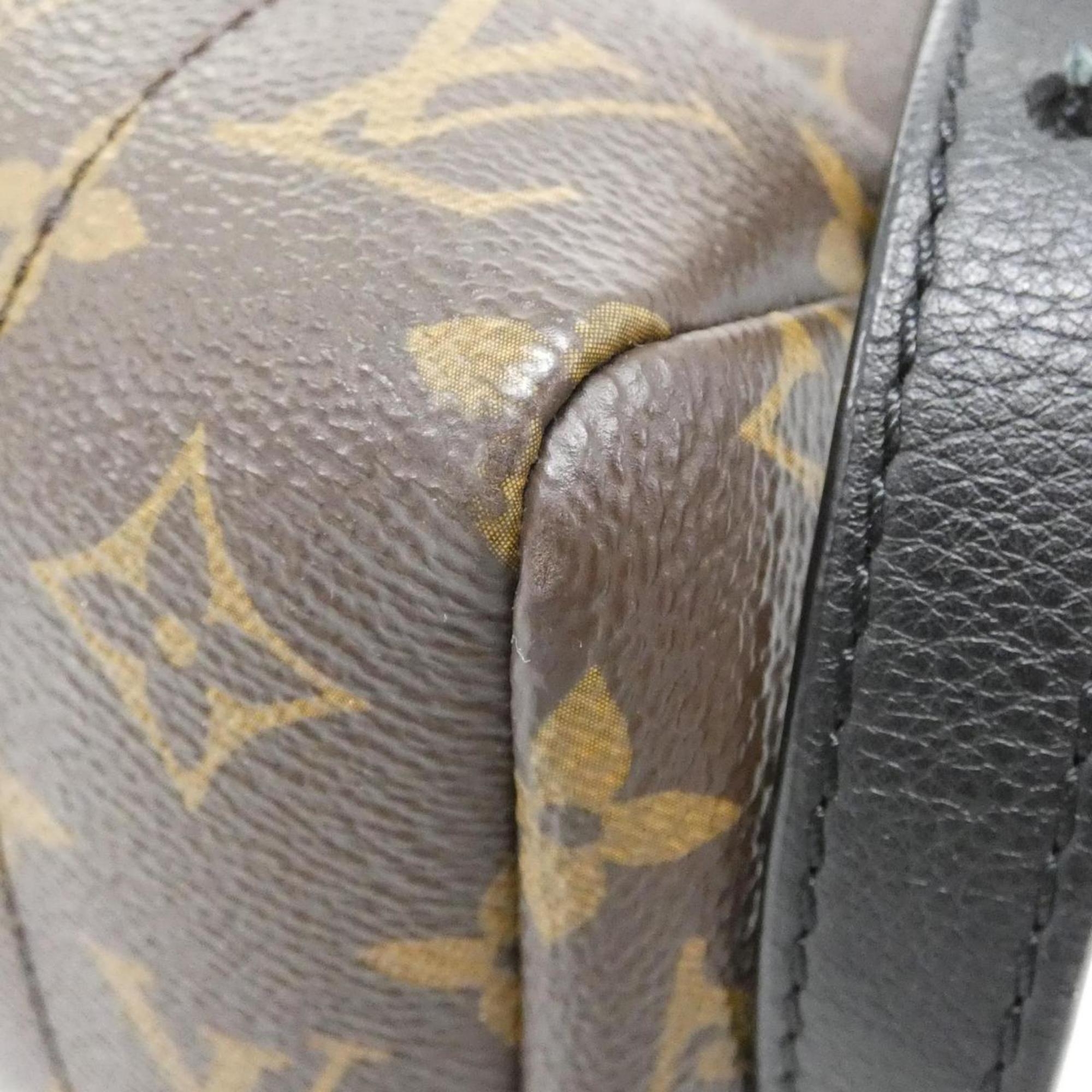 Louis Vuitton Monogram Marron Coated Canvas Backpack