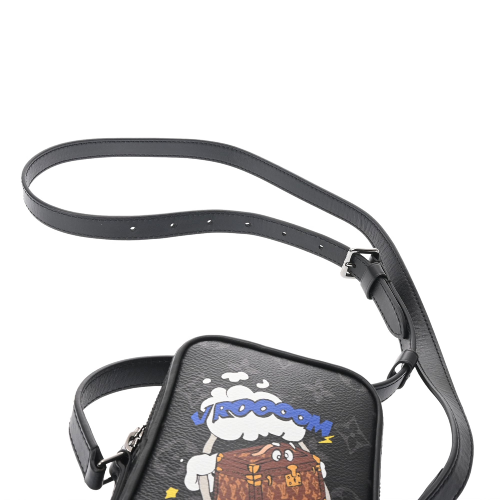 Louis Vuitton Black Monogram Eclipse Canvas Shoulder Bag