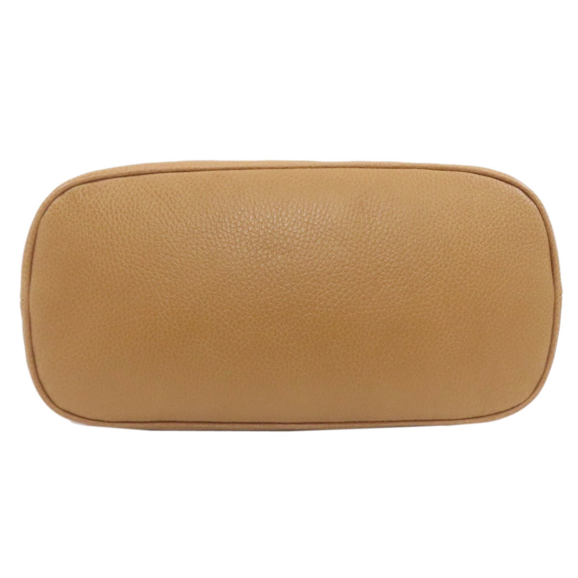 Gucci Brown Leather Handbag (Pre-Owned)