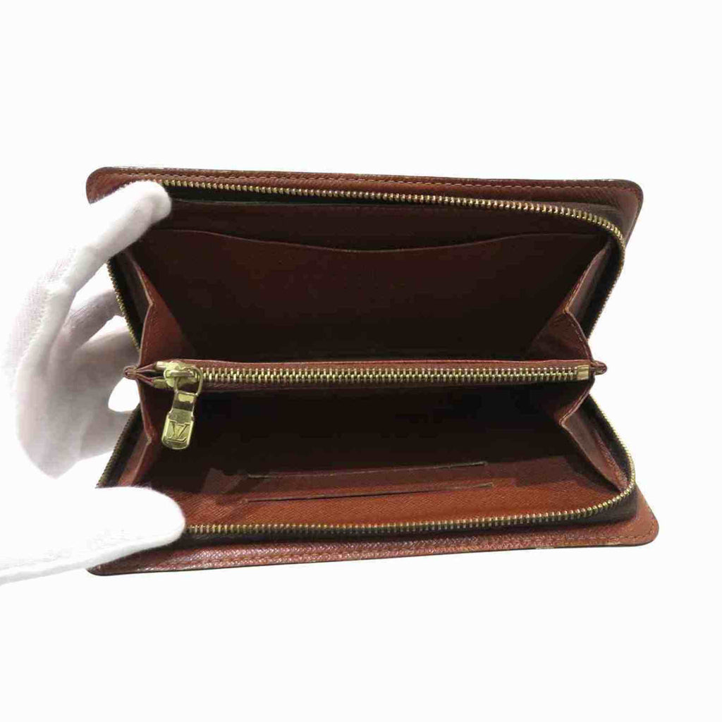 Louis Vuitton Brown Monogram Long Wallet