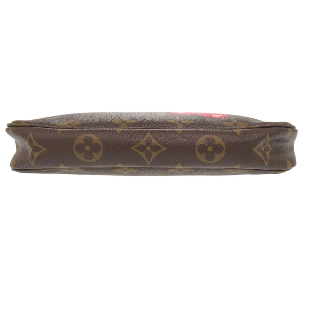 Louis Vuitton Brown Monogram Cherry Monogram Canvas Pochette Pouch