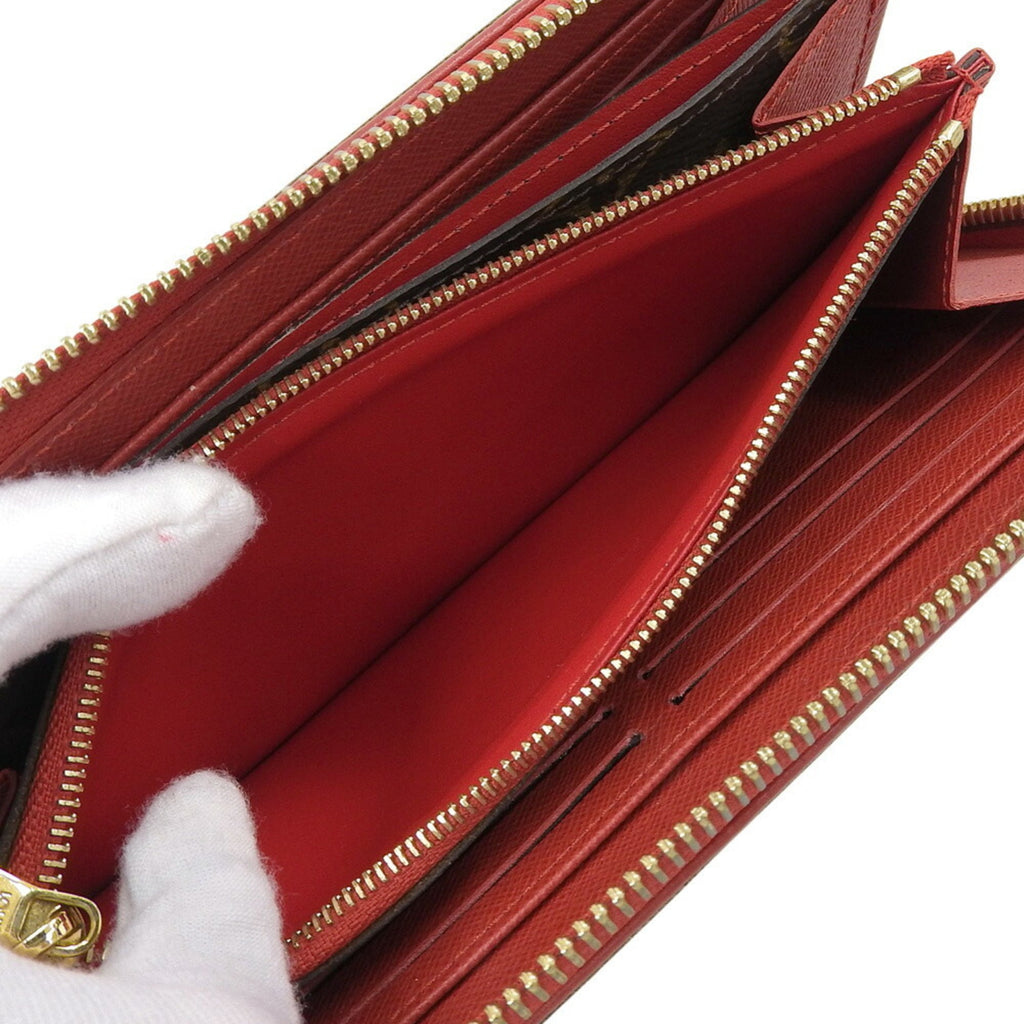 Louis Vuitton Monogram Red Color Pvc Long Wallet