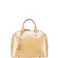 Louis Vuitton Beige Poodle Monogram Vernis Handbag