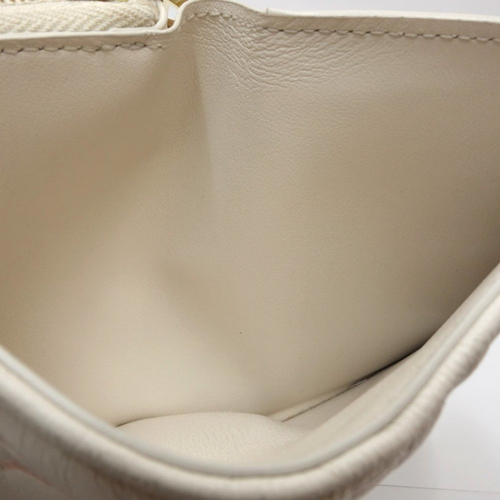 Louis Vuitton Beige Pink Leather Wallet
