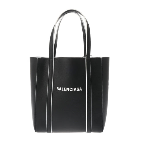 Balenciaga Black Leather Tote
