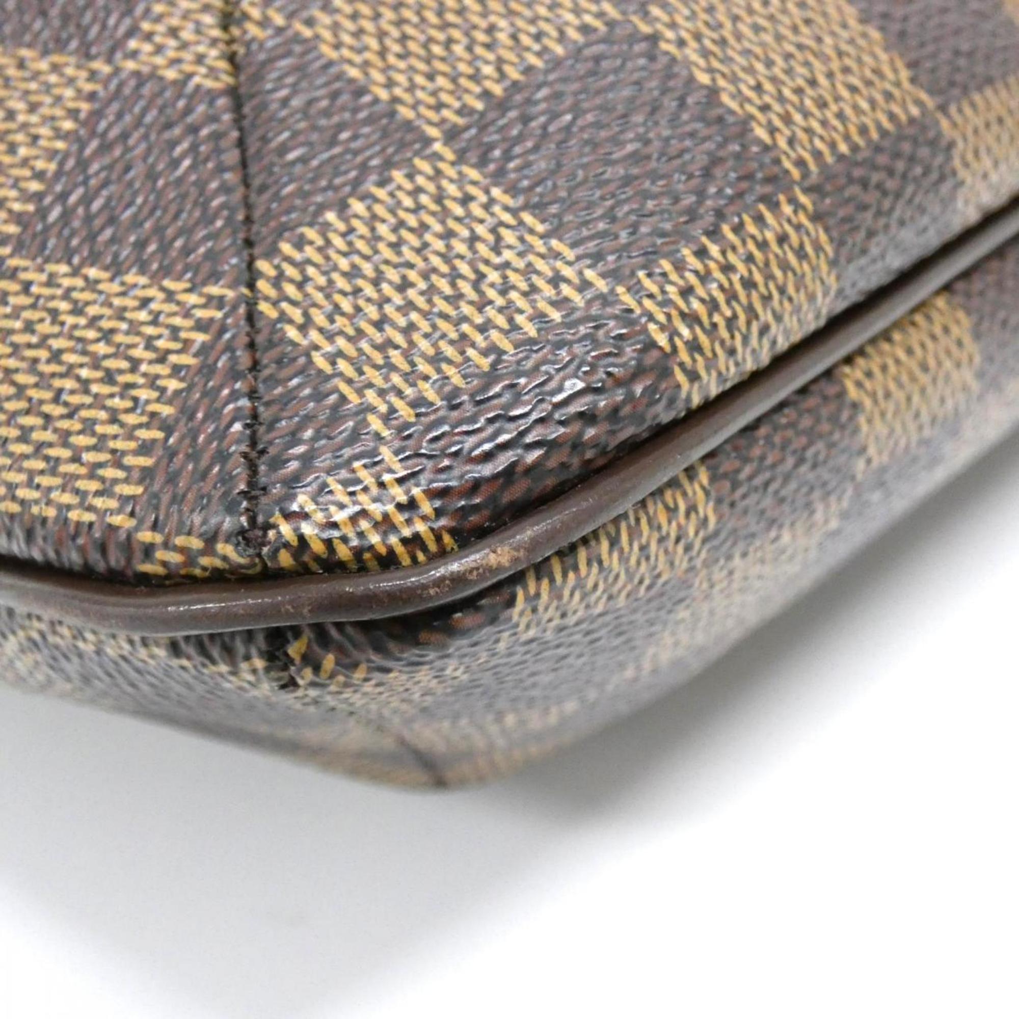 Louis Vuitton Brown Coated Canvas Shoulder Bag