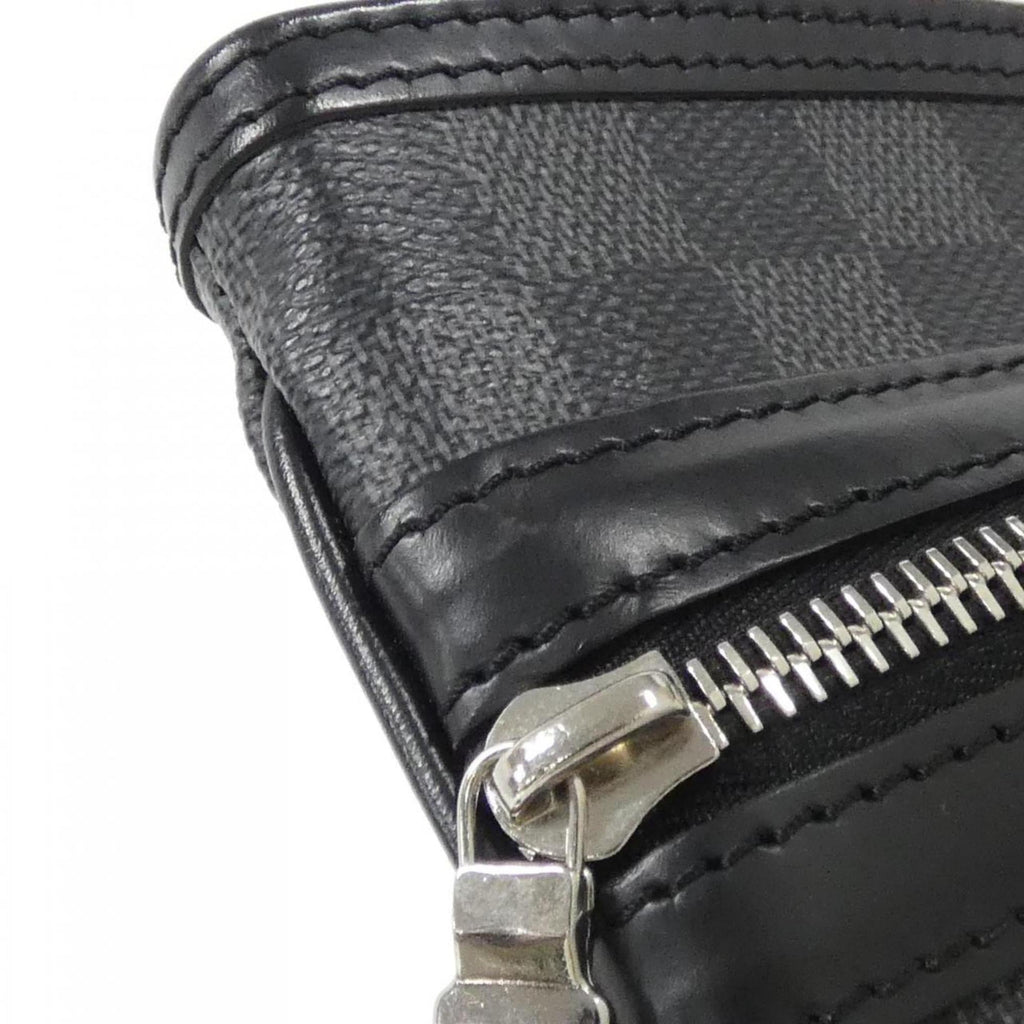 Louis Vuitton Graphite Gray Coated Canvas Shoulder Bag