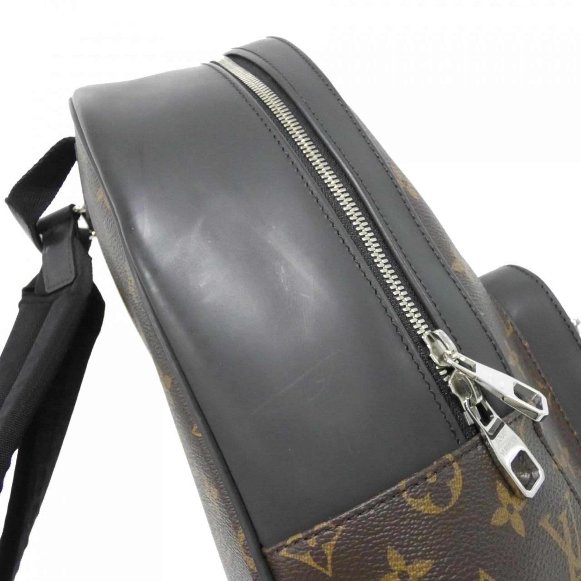 Louis Vuitton Brown Coated Canvas Backpack