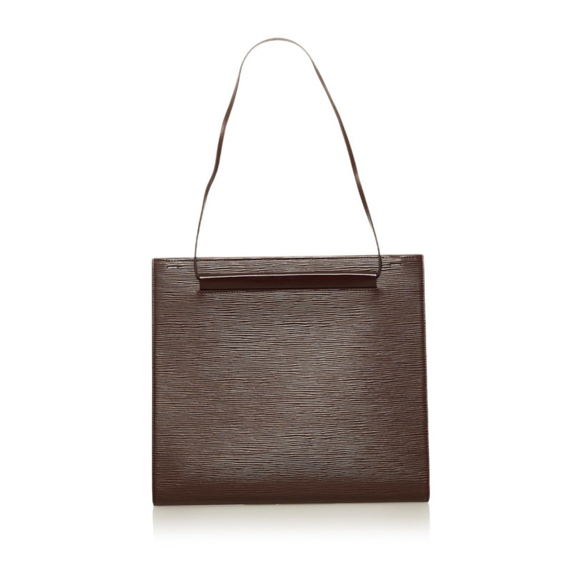 Louis Vuitton Epi Saint-Tropez Handbag Shoulder Bag M5246D Mocha Br Leather Women's LOUIS VUITTON
