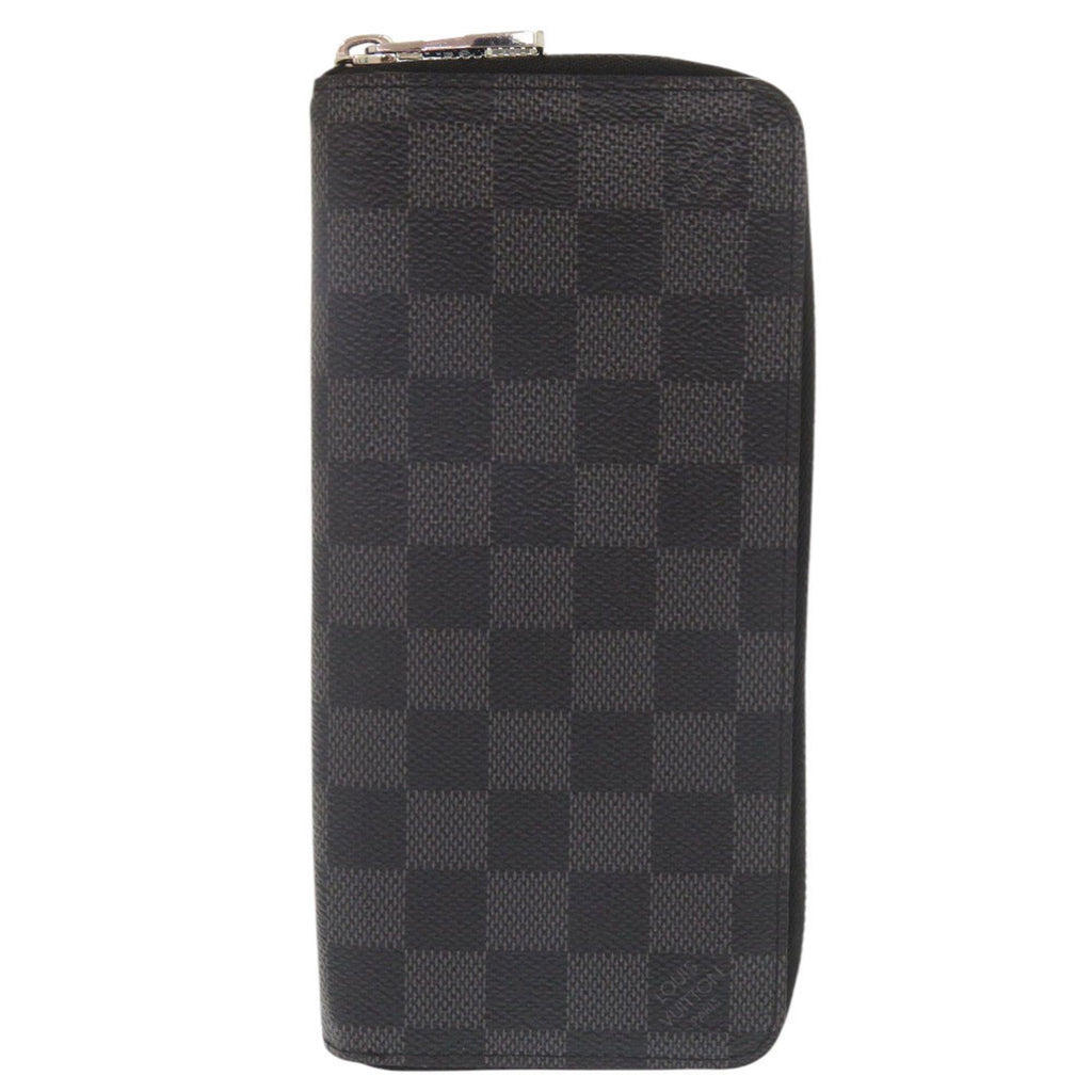 Louis Vuitton Black Damier Graphite Long Wallet