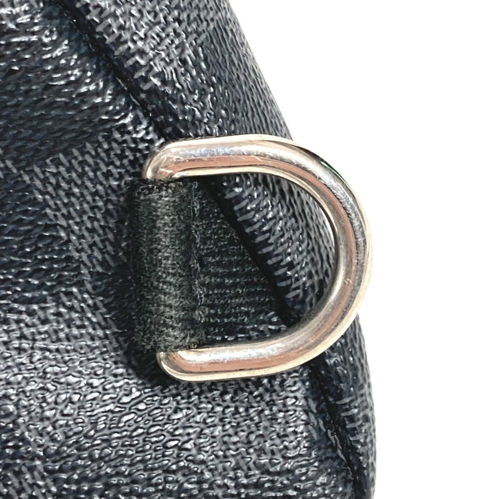 Louis Vuitton Black Damier Graphite Canvas Shoulder Bag Sling Bag