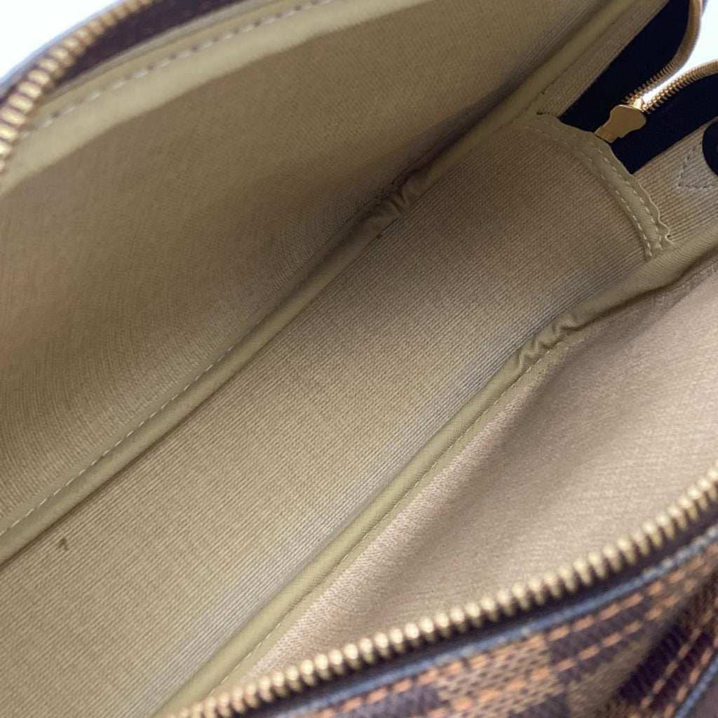 Louis Vuitton Damier Canvas Ebene Damier Canvas Shoulder Bag