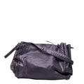 Bottega Veneta Purple Leather Shoulder Bag