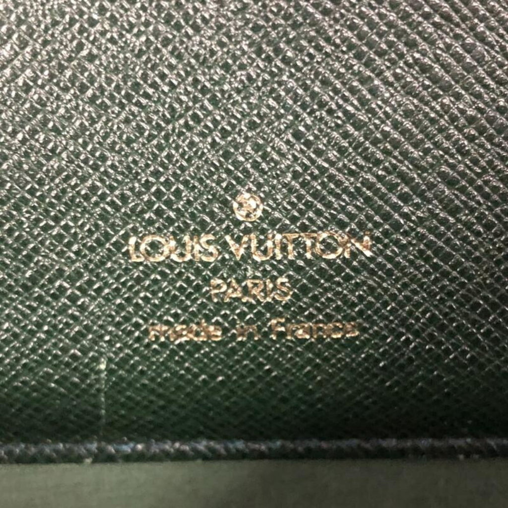 Louis Vuitton Taiga Green Briefcase