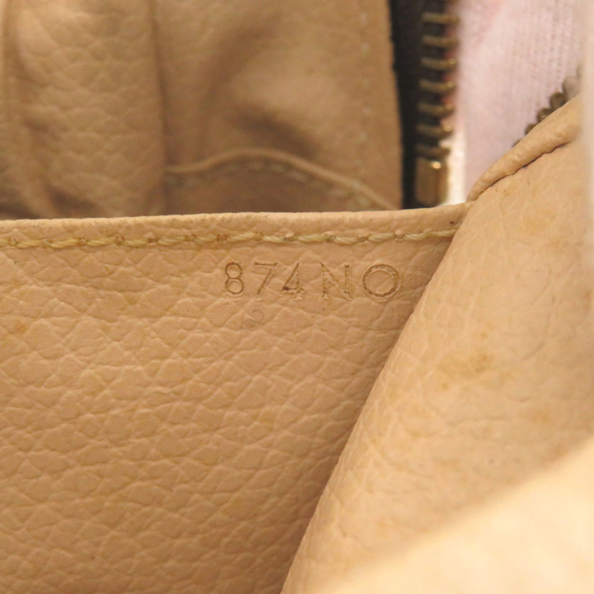 Louis Vuitton Brown Monogram Clutch Bag