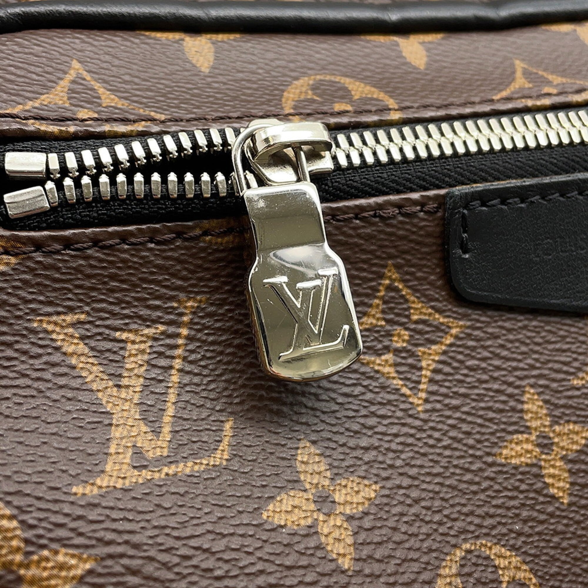 Louis Vuitton Black Brown Monogram Macassar Noir Monogram Backpack