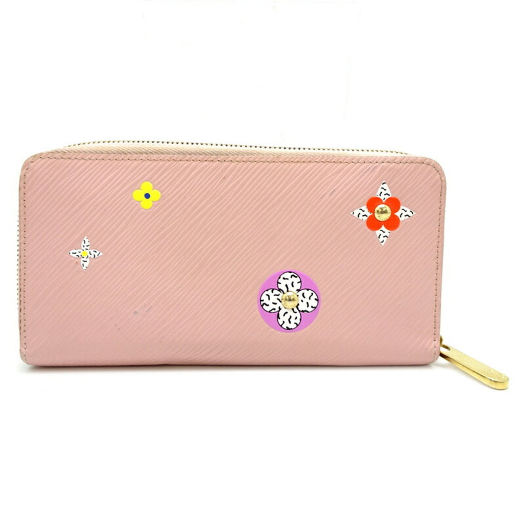 Louis Vuitton Pink Rose Ballerine Epi Leather Long Wallet