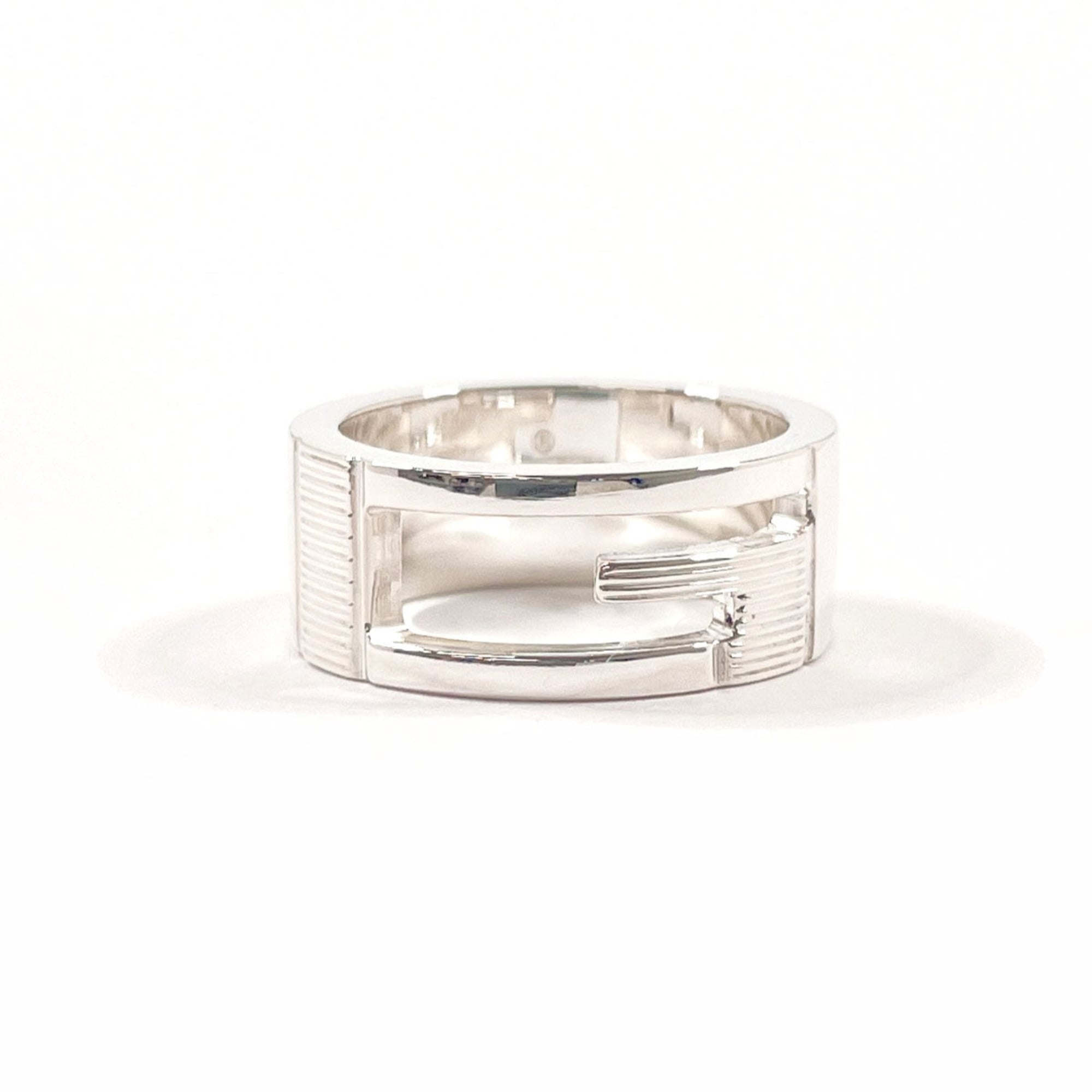 Gucci Silver Silver 925 Band Ring (Pre-Owned)