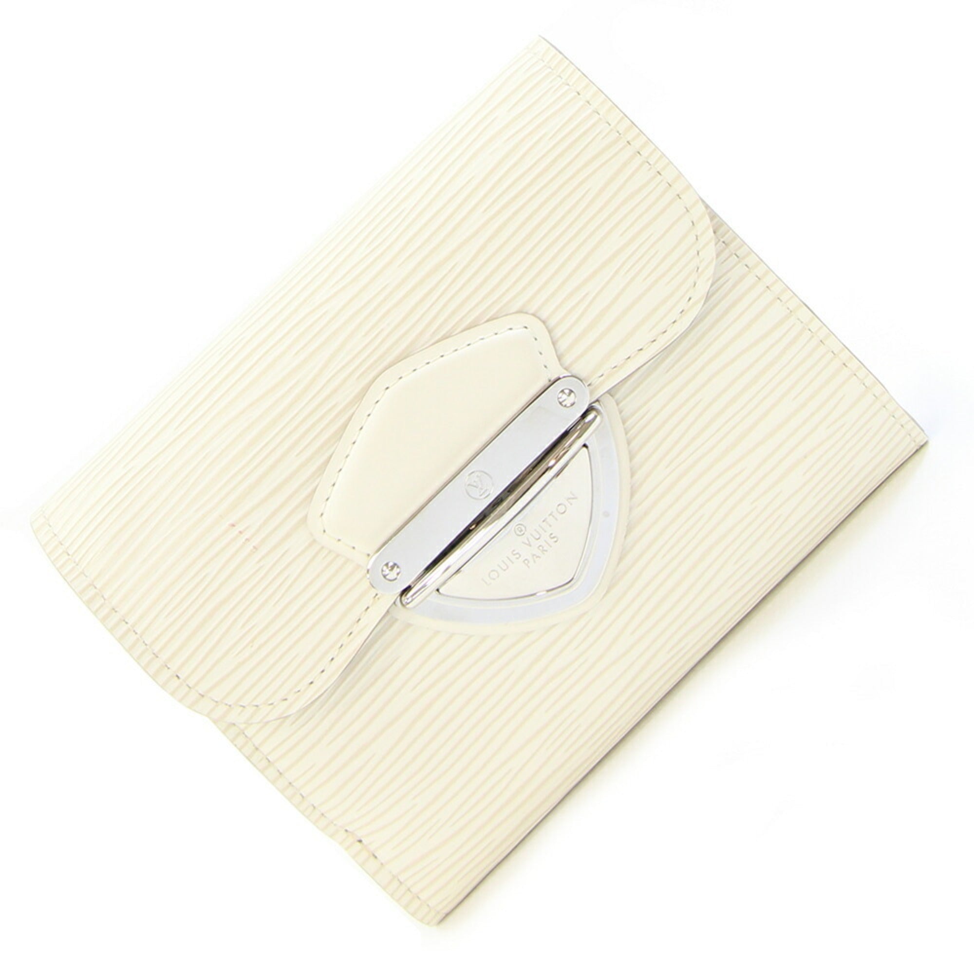 Louis Vuitton Ivory Lv Off White Wallet (Tri-Fold)