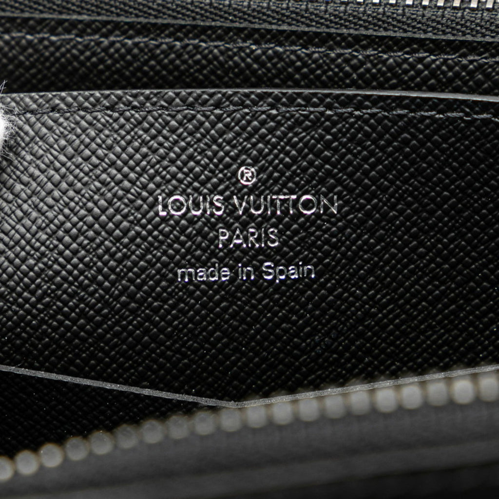 Louis Vuitton Black Pvc Leather Long Wallet