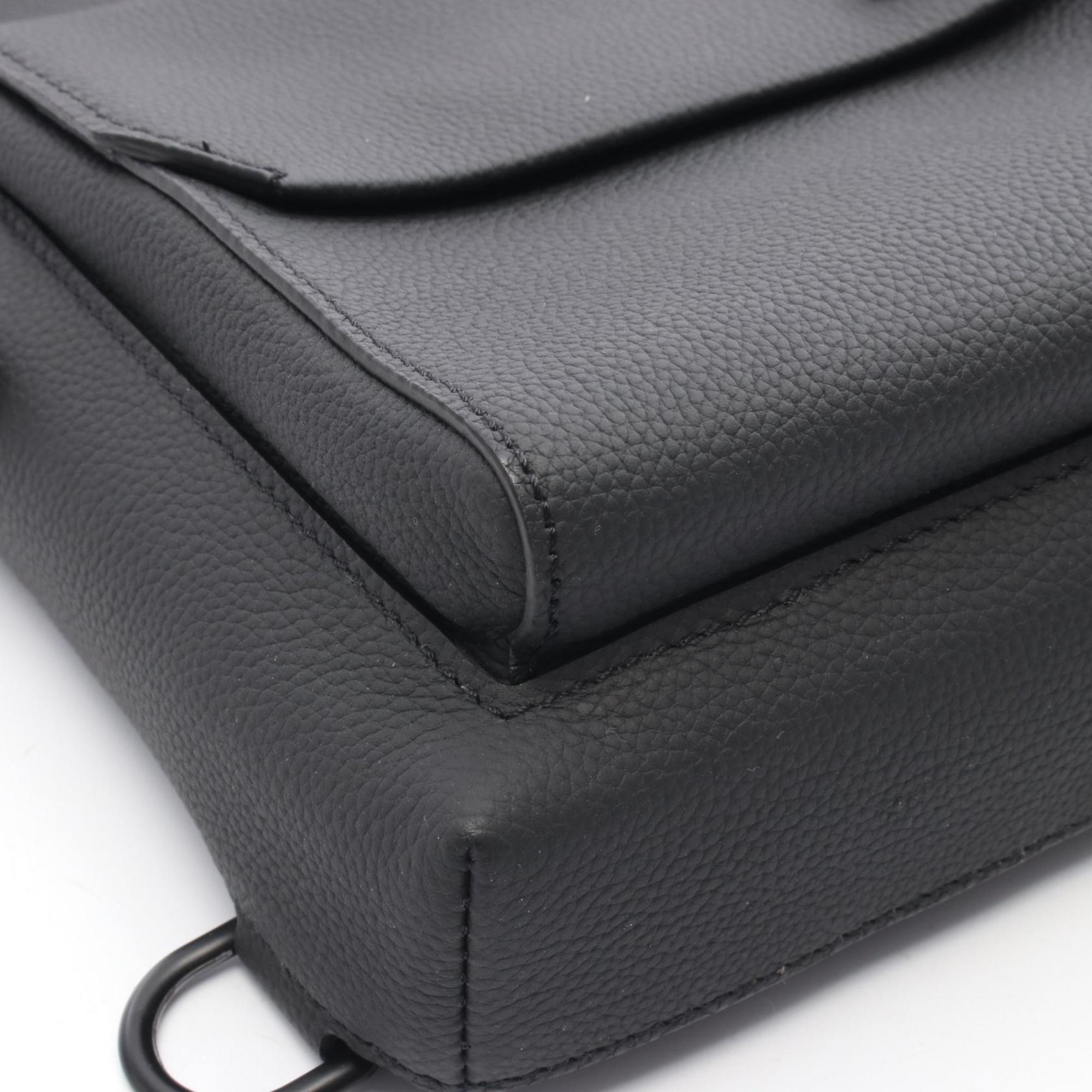 Louis Vuitton Black Leather Fanny Pack