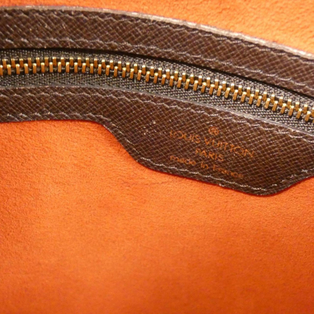 Louis Vuitton Brown Coated Canvas Handbag